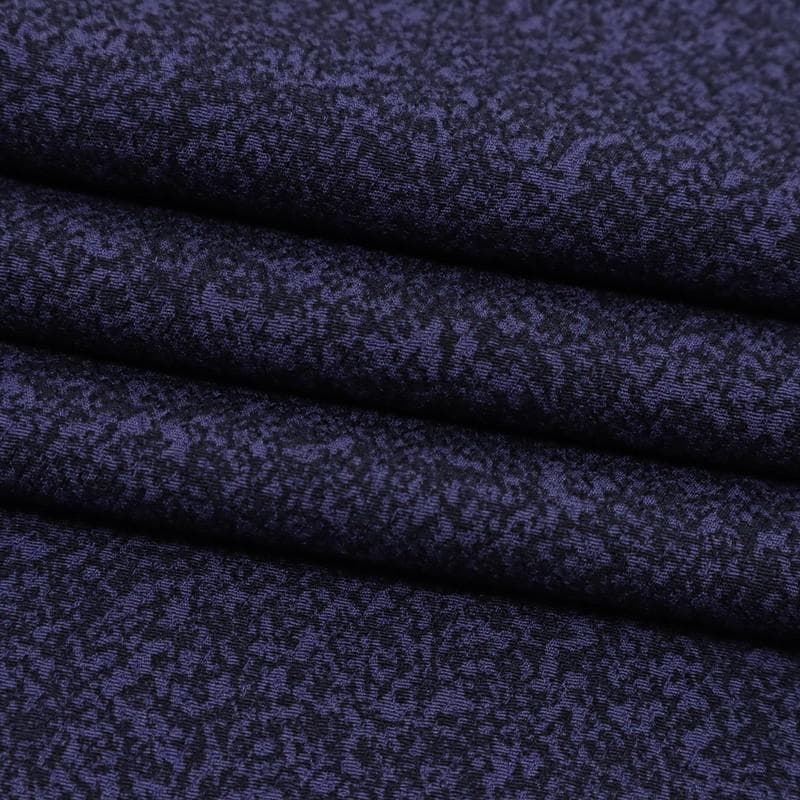 Chikuwa★裄直し■小紋『松井青々』黒紫■◆袷正絹着物◆KA11-12