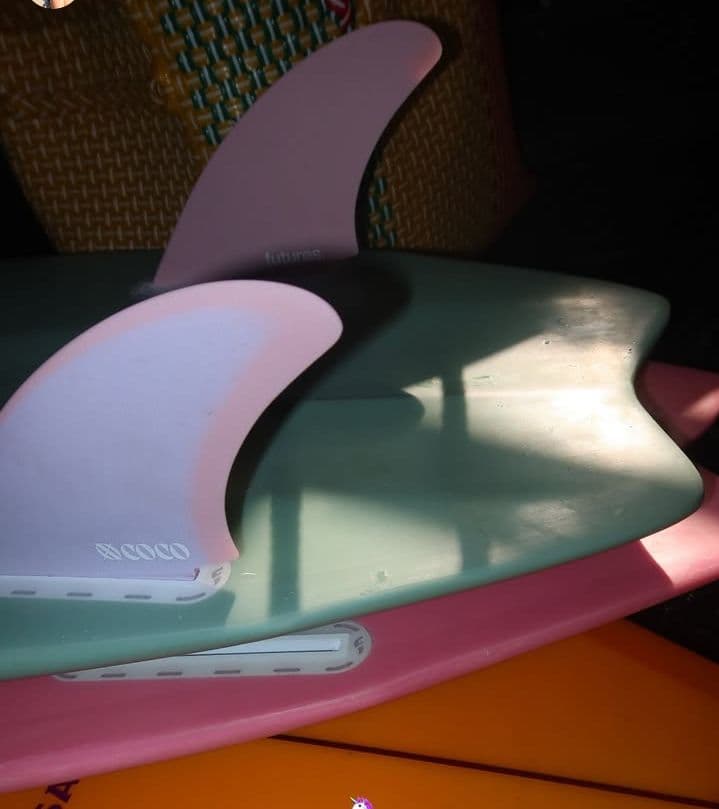 新品　フューチャー　ココホー　ツインフィン　キールフィン