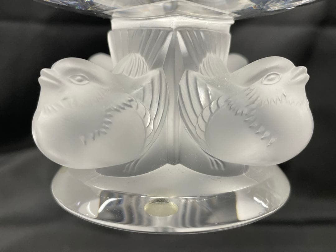 【USED】LALIQUE ラリック　コンポート　コンポート皿　France