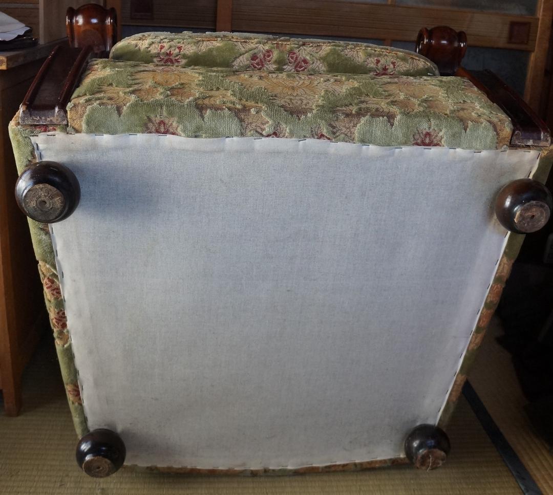 期間限定SALE・カリモク・一人掛けソファー・ヴィンテージ・昭和レトロ・金華山