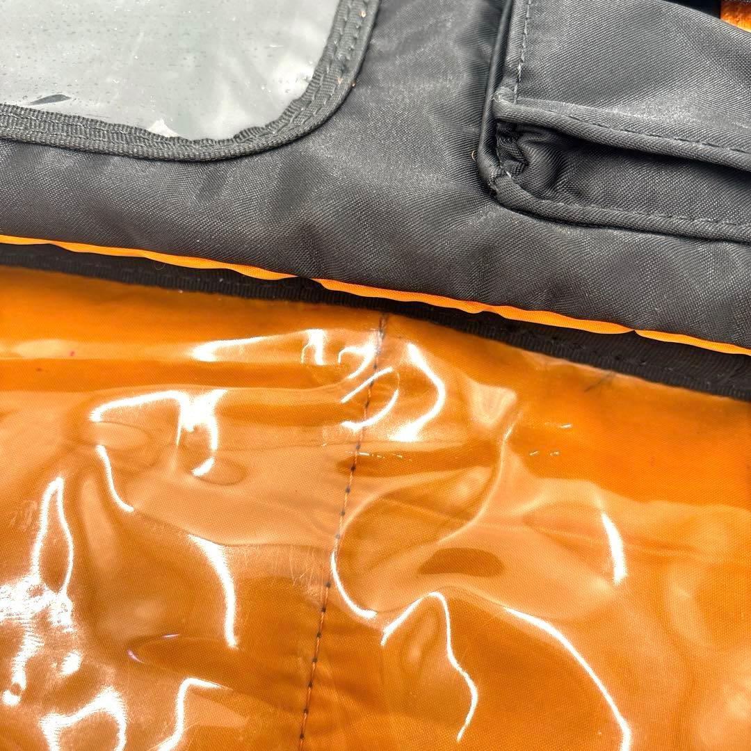 【美品】PORTER タンカー L 2層式 ショルダーバッグ 黒