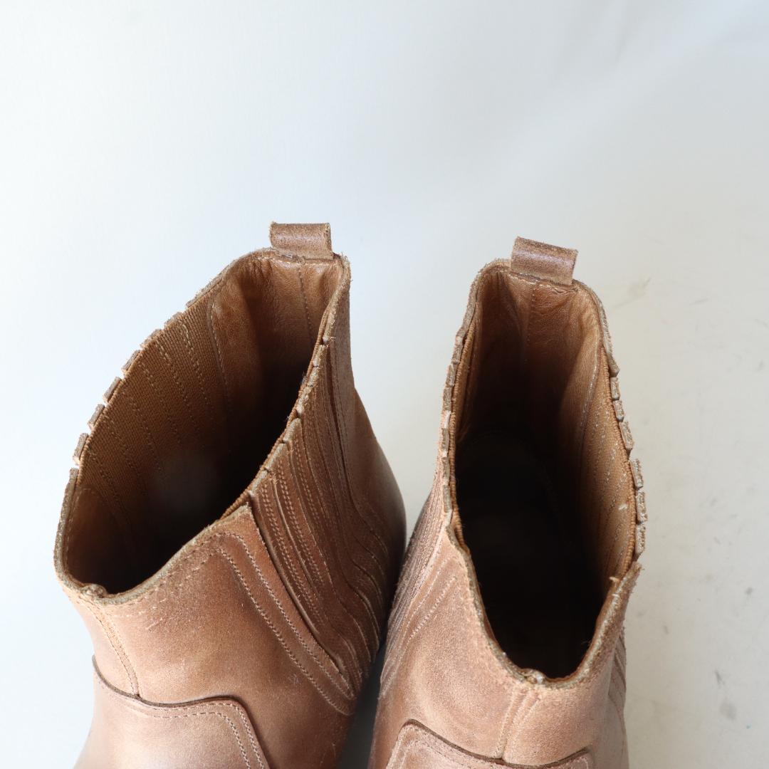 しむらのけん様　エルメス　サイドゴアブーツ　プエブロレザー　ブラウン　39