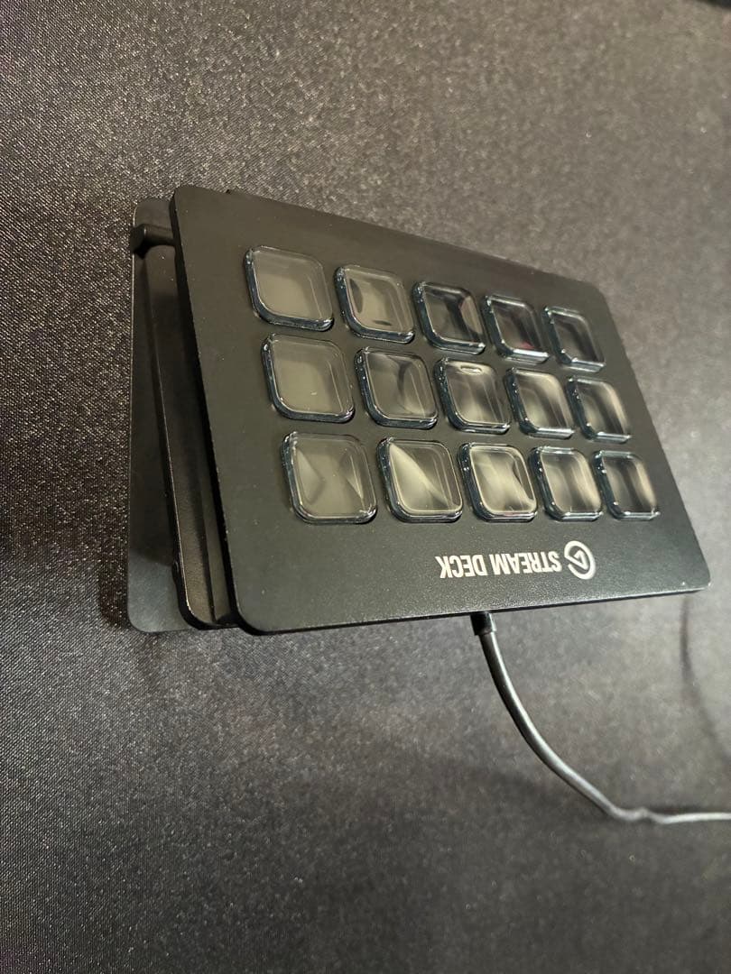 Elgato Stream Deck 本体 ＋純正スタンド 配信/動画編集に