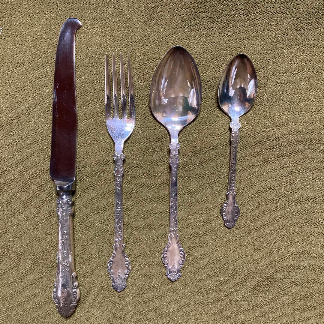 松坂屋カトラリーセット　ディナーセット24本　EP印(シルバーコーティング)箱無