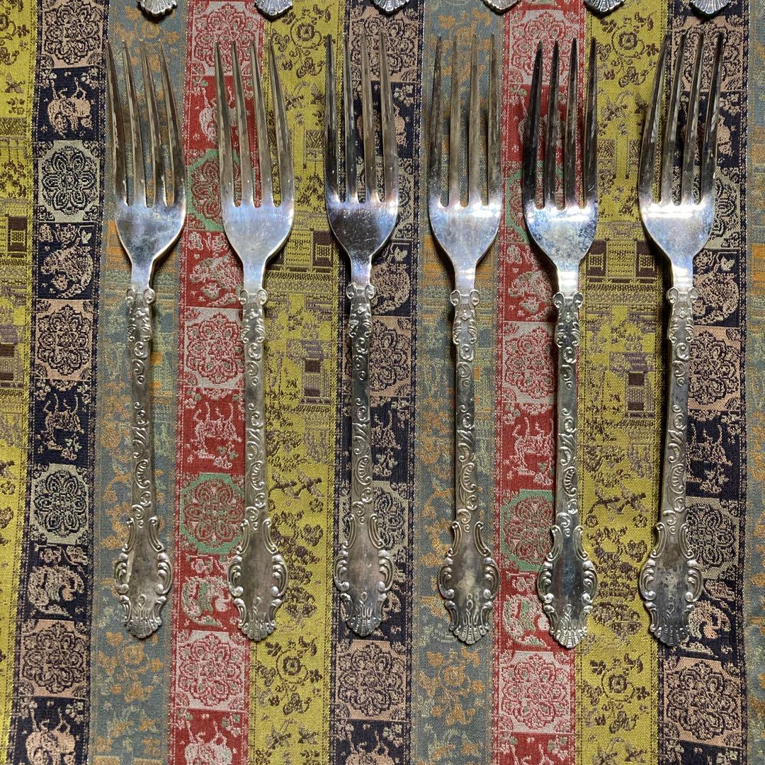 松坂屋カトラリーセット　ディナーセット24本　EP印(シルバーコーティング)箱無