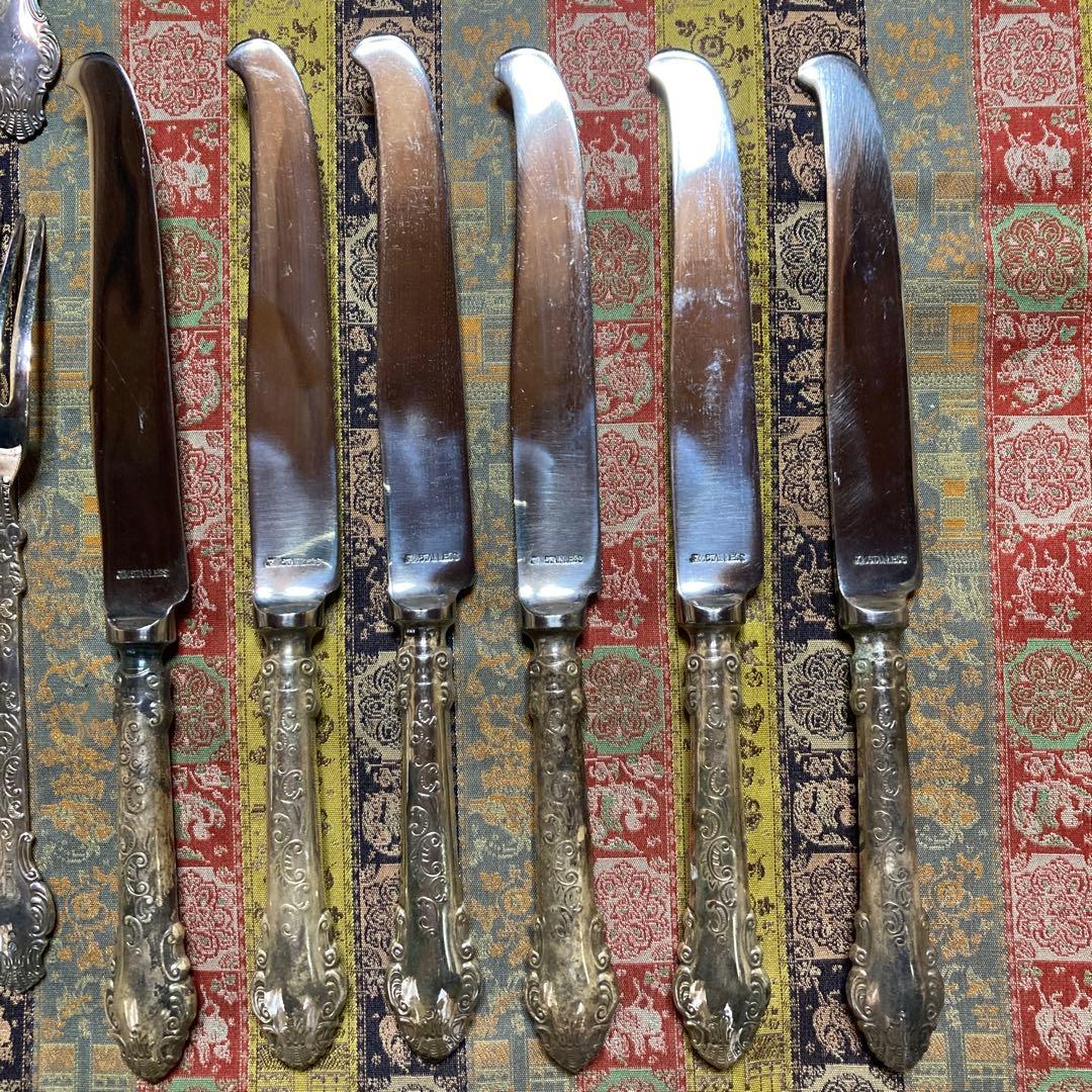 松坂屋カトラリーセット　ディナーセット24本　EP印(シルバーコーティング)箱無