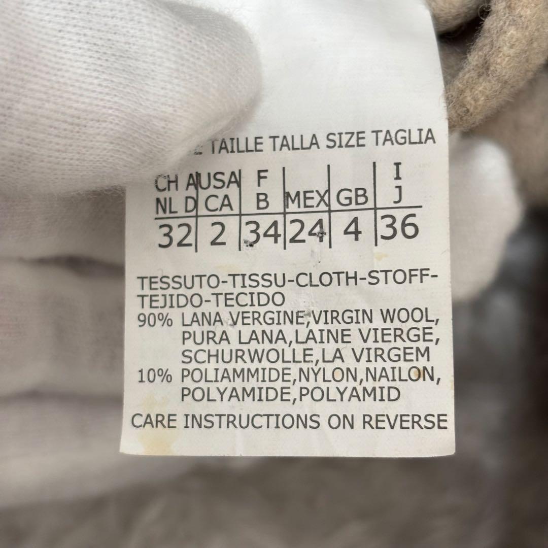 【極美品】マックスマーラウィークエンド リバーシブル ベルテッドリバーコート