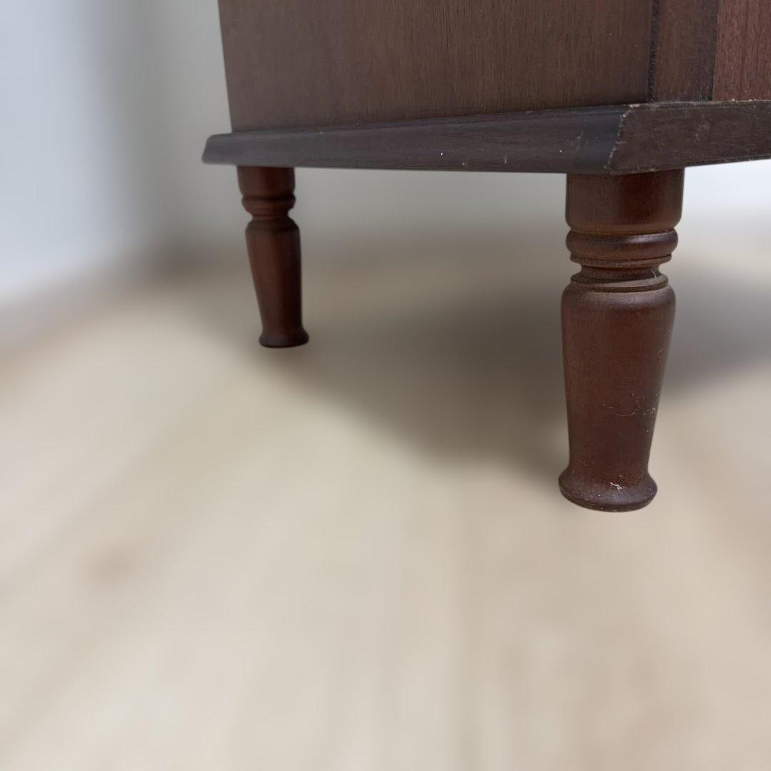 AYANO CRAFT 綾野製作所 木製 キャビネット 電話台 レトロ