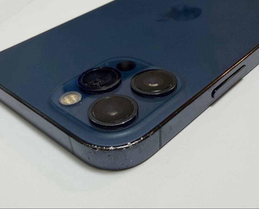 iPhone12pro パシフィックブルー 256GB バッテリ 一容量81%