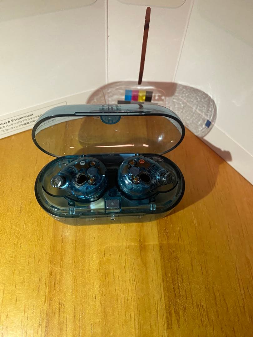 SONY WF-C710N グラスブルー スケルトン 保証付