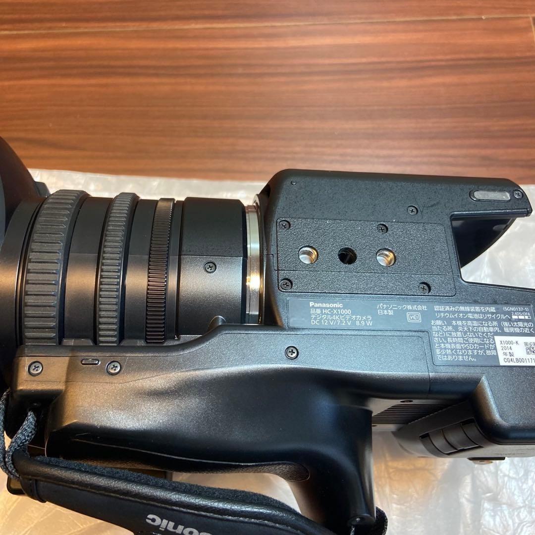 Panasonic HC-X1000 4K ビデオカメラ ほぼ新品 4959