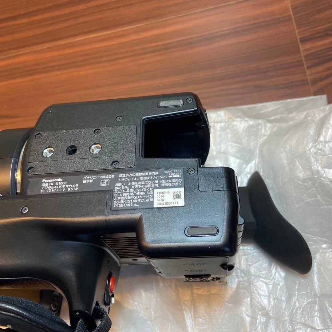 Panasonic HC-X1000 4K ビデオカメラ ほぼ新品 4959