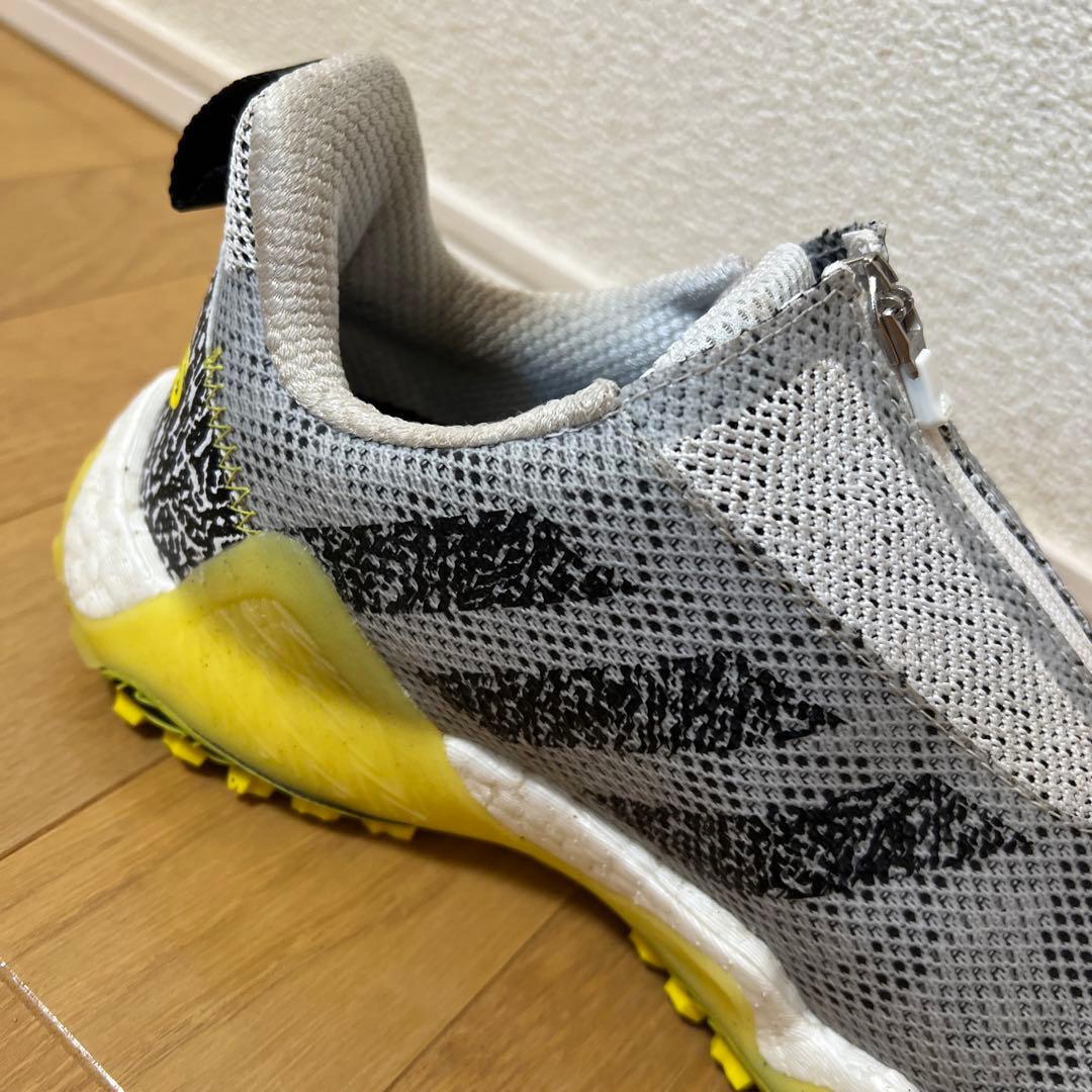 25.5㎝【adidas コードカオス22 ボア】ゴルフシューズ グレー