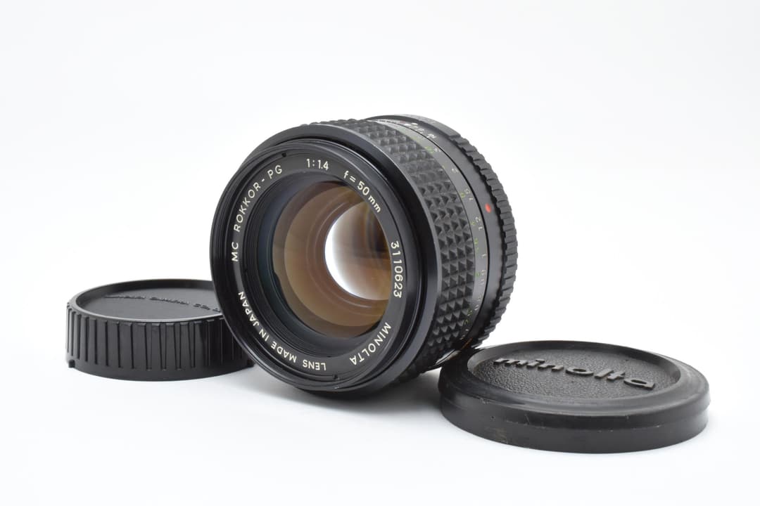 美品 Minolta MC ROKKOR-PG 50mm F1.4 #9758