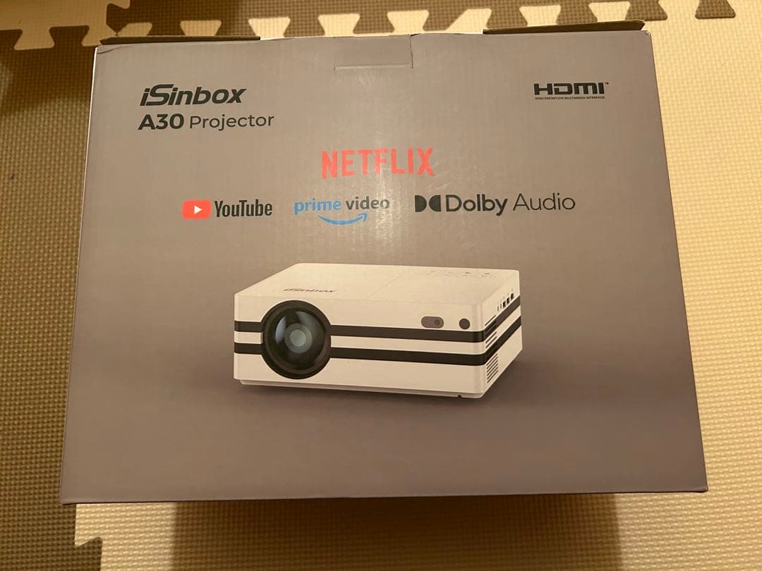 Netflix公式ライセンスプロジェクターオートフォーカス＆自動台形補正4k対応