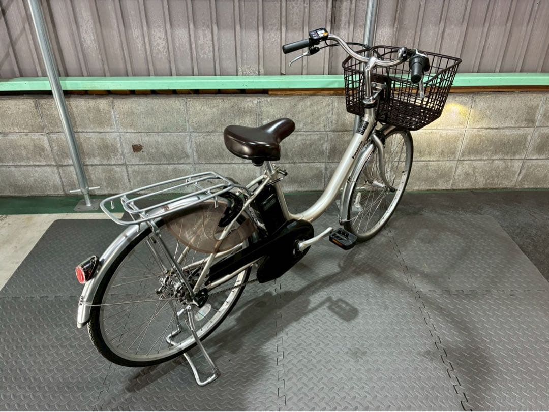 №3707 電動自転車 パナソニック　ビビL 24インチ ゴールド