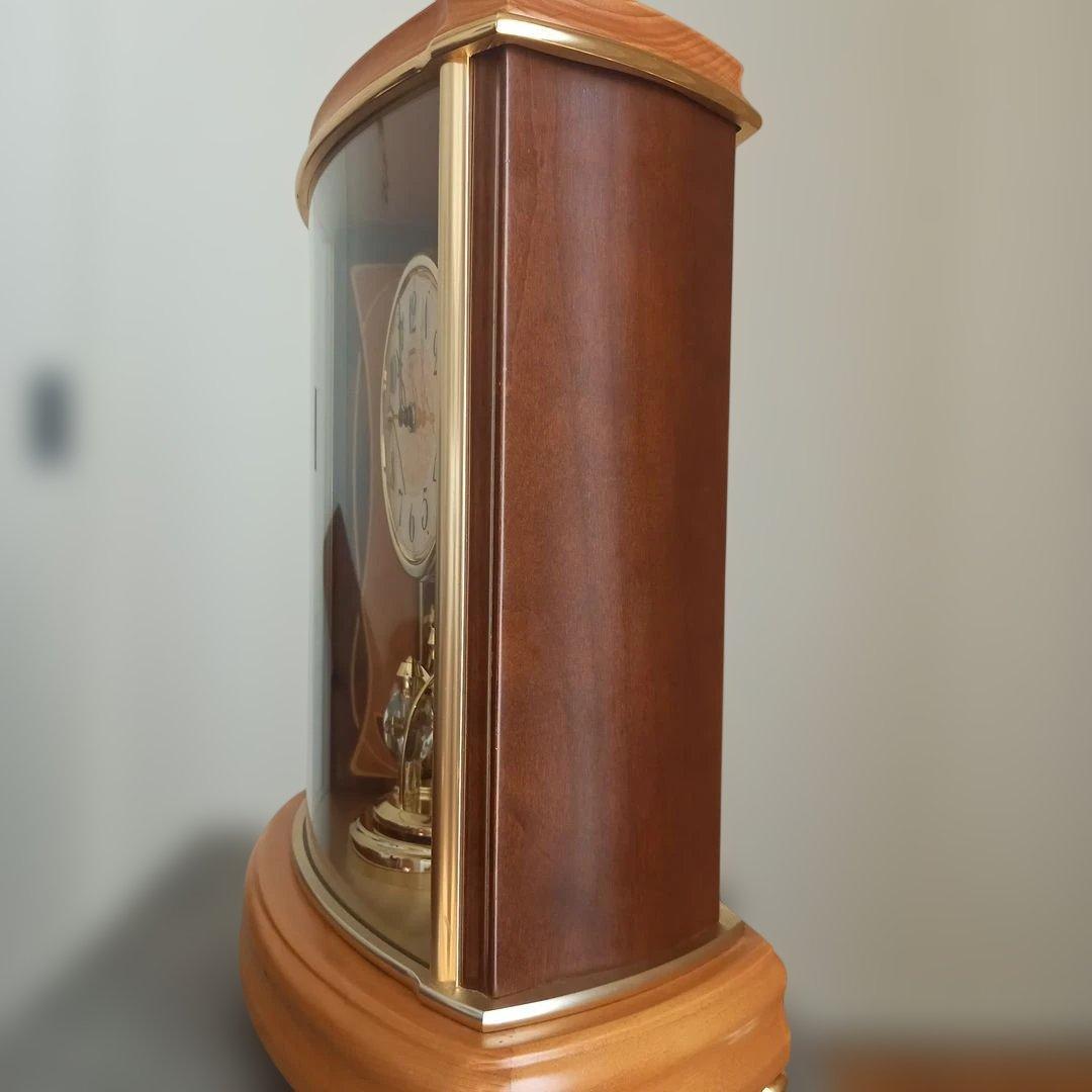 SEIKO EMBLEM エンブレム HW577B 置時計 からくり時計　電波