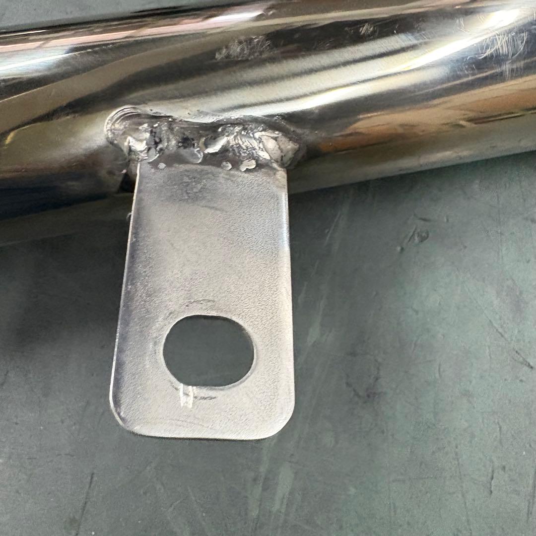 ワンオフYAMAHA sr400ヨシムラ風ショート菅フルエキステンレス