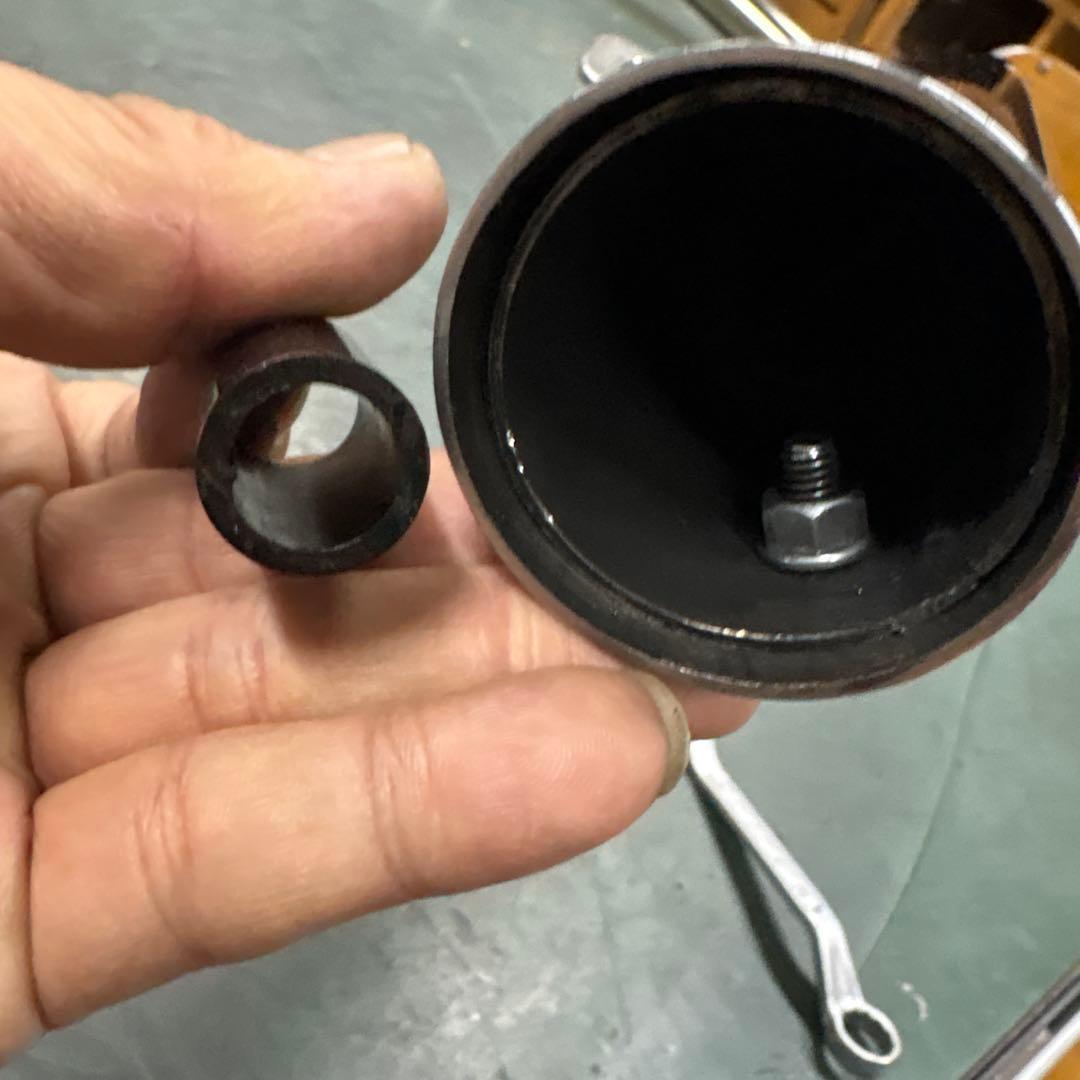 ワンオフYAMAHA sr400ヨシムラ風ショート菅フルエキステンレス