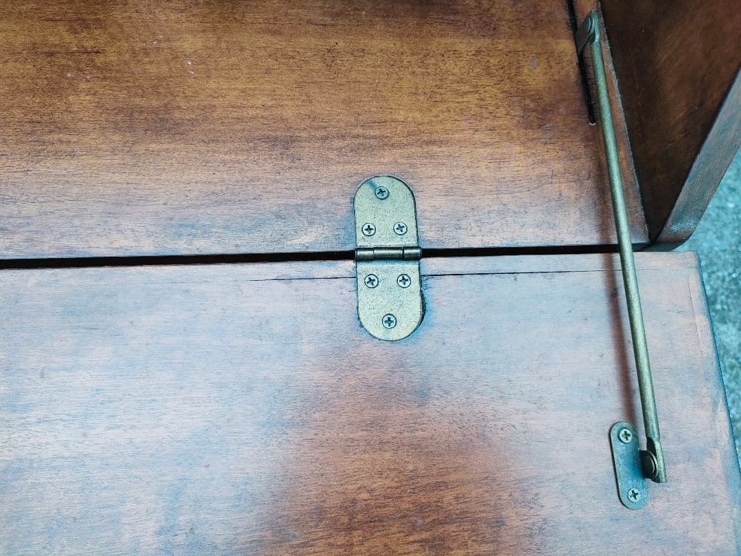 限定値下げ！アンティーク　ビンテージ　ライティングビューローデスク　猫足