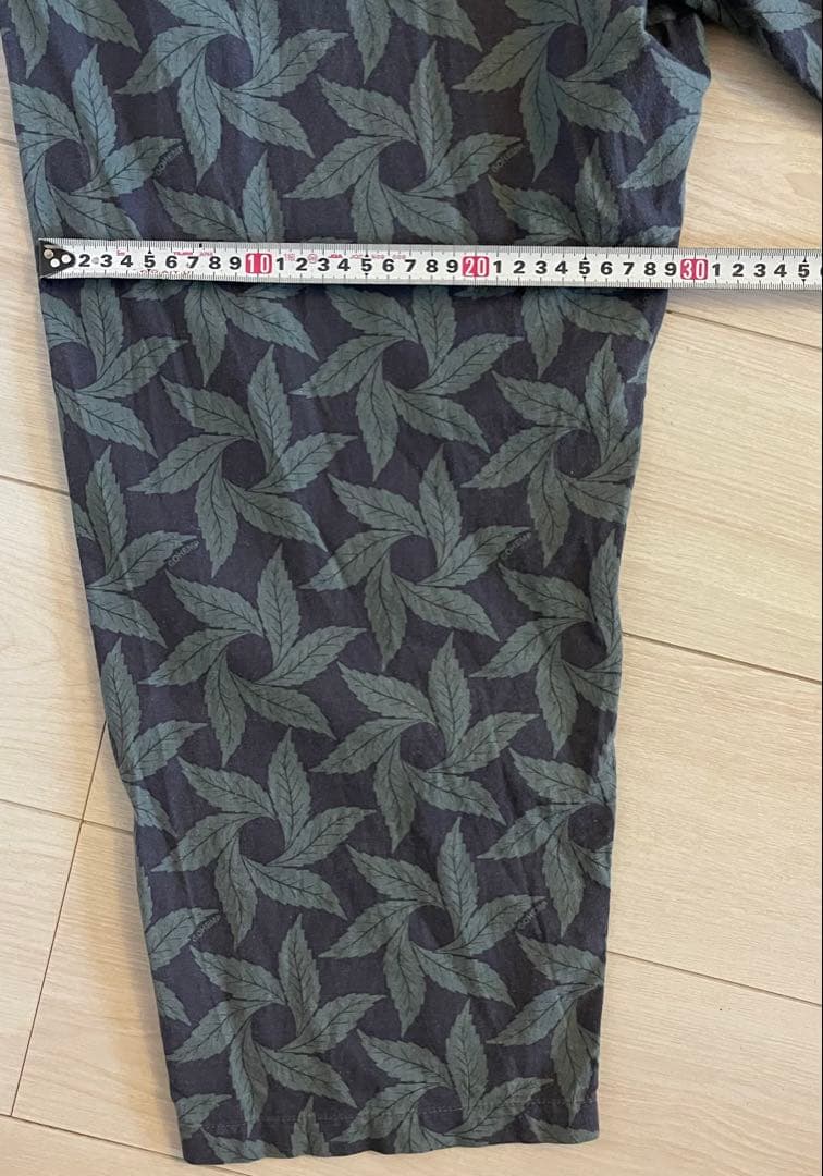 GO HEMP セットアップ ヘンプ コットン 半袖シャツ イージーパンツ M