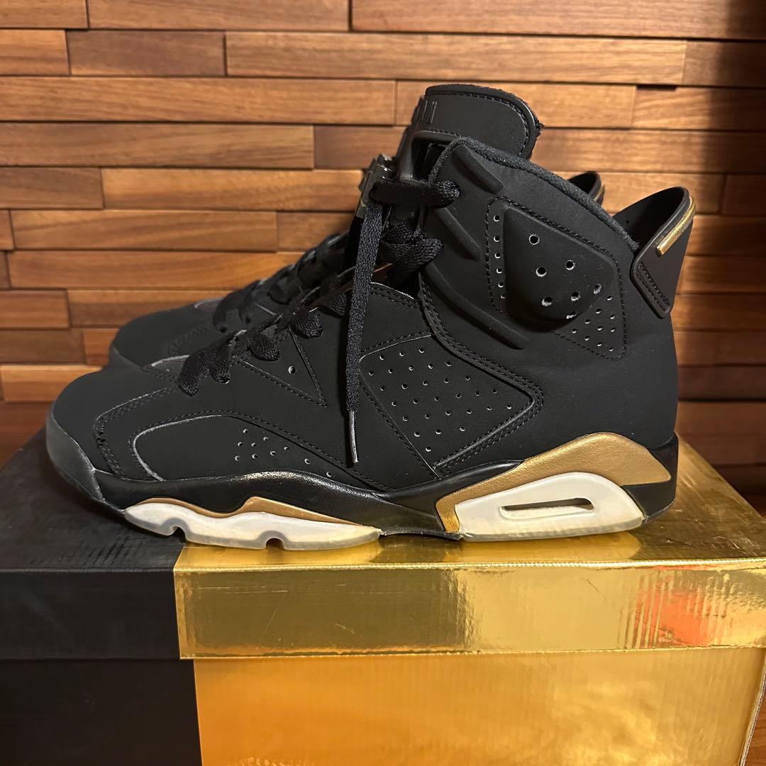 Air Jordan 6 DMP NIKE ブラック/ゴールド