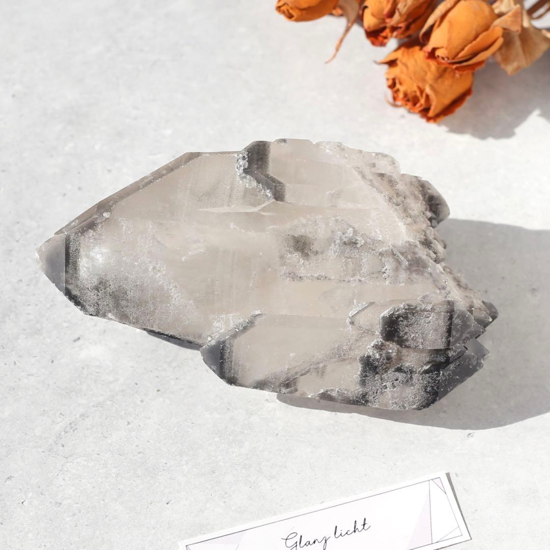 希少！ブラックレムリアンシード 天然石 水晶 鉱物 クォーツ セルフヒールド