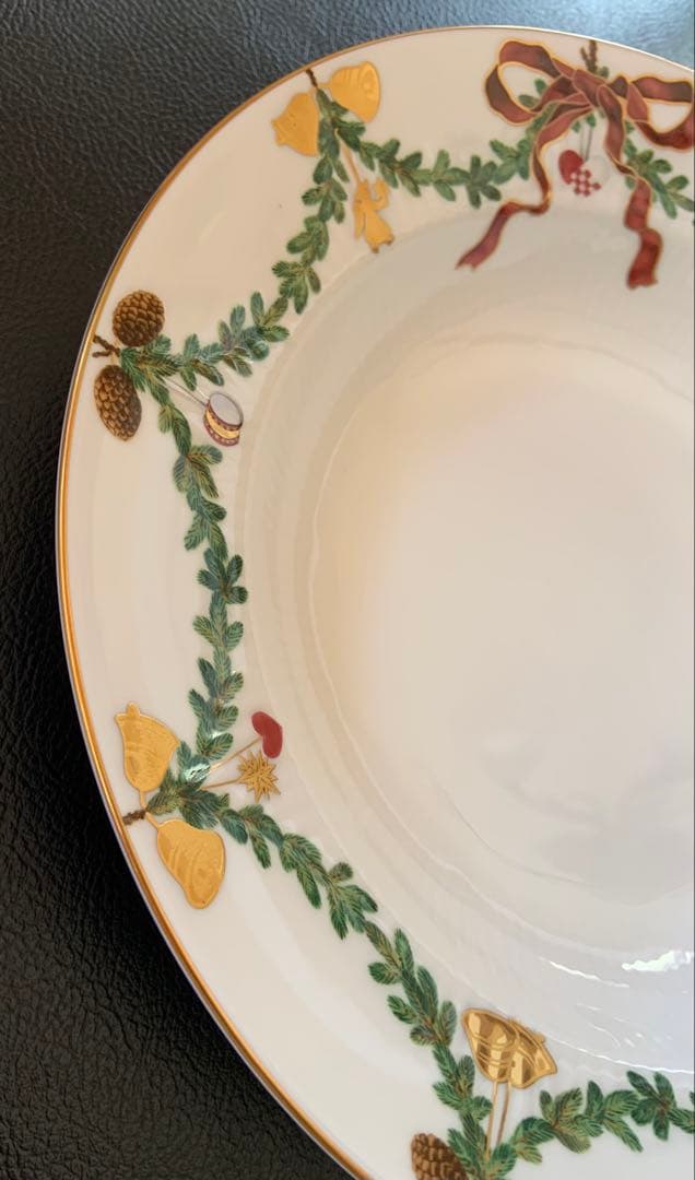 ロイヤルコペンハーゲン　スターフルーテッド ディーププレート 4枚　24センチ