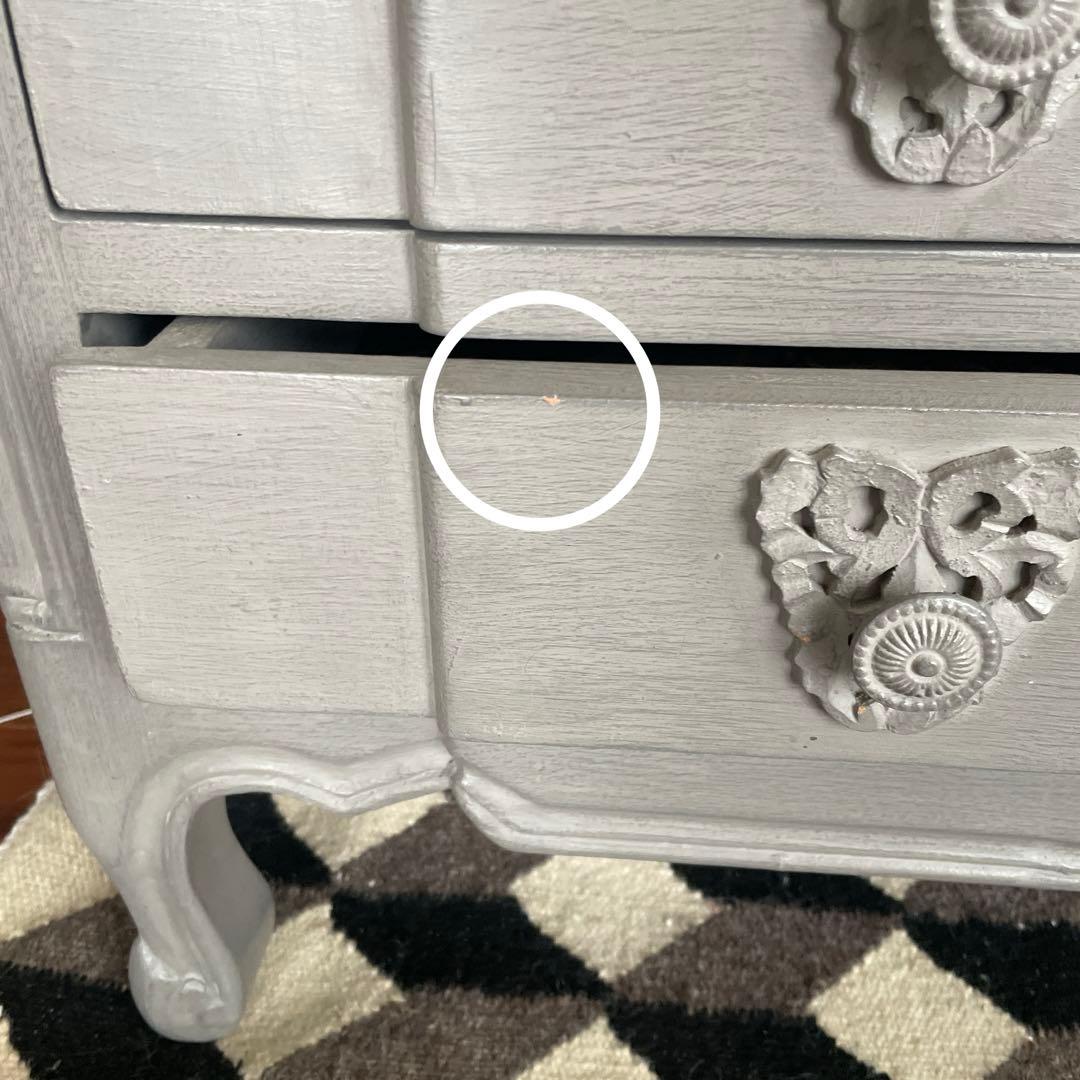 フレンチスタイル グレー チェスト ブランドジュリエオリジナル