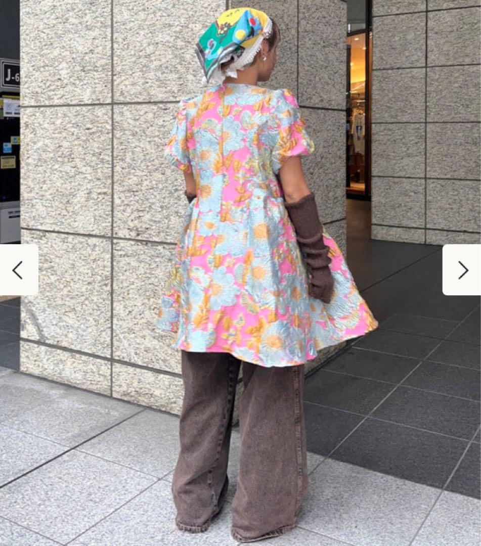 ワンピース sister jane Alegria Jacquard mini Dress