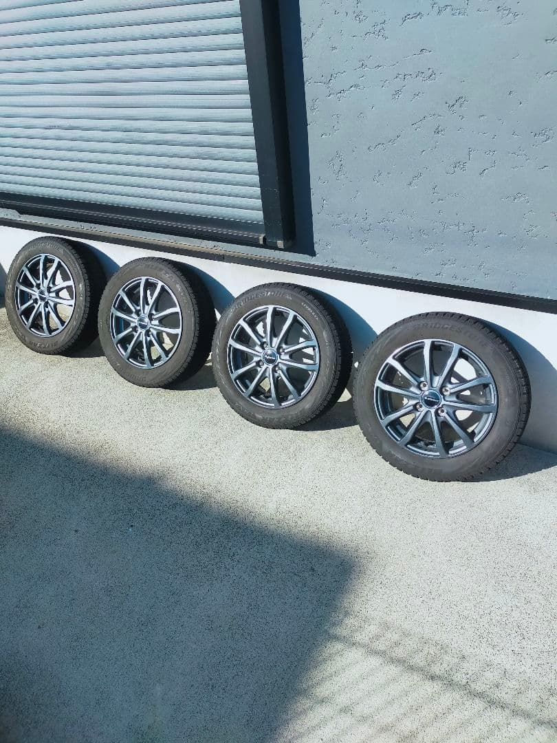 ブリヂストンVRX2 タイヤホイールセット 155/65R14 2本 NO.②