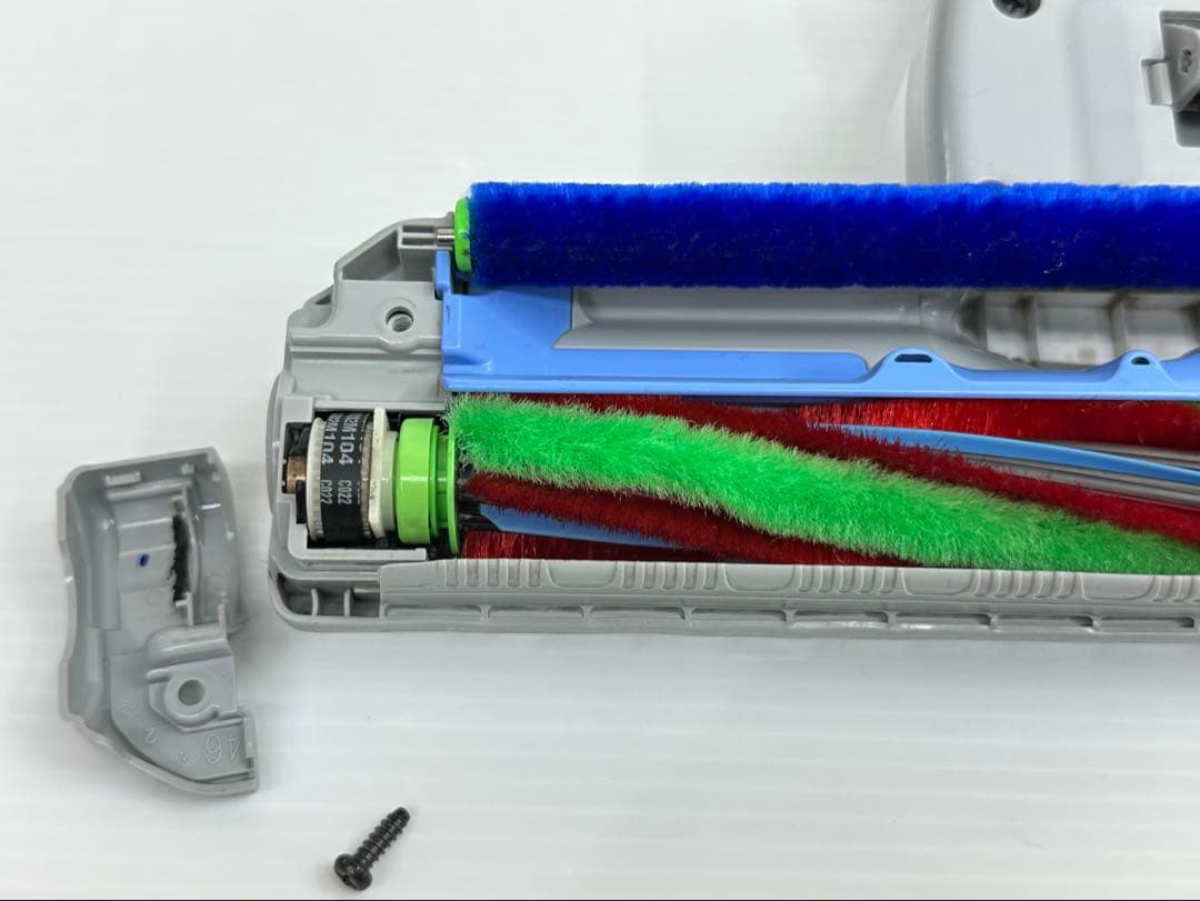 希少　動作保証　日立掃除機　D-AP47 白　ホワイト　回転ブラシ　ヘッド　中古