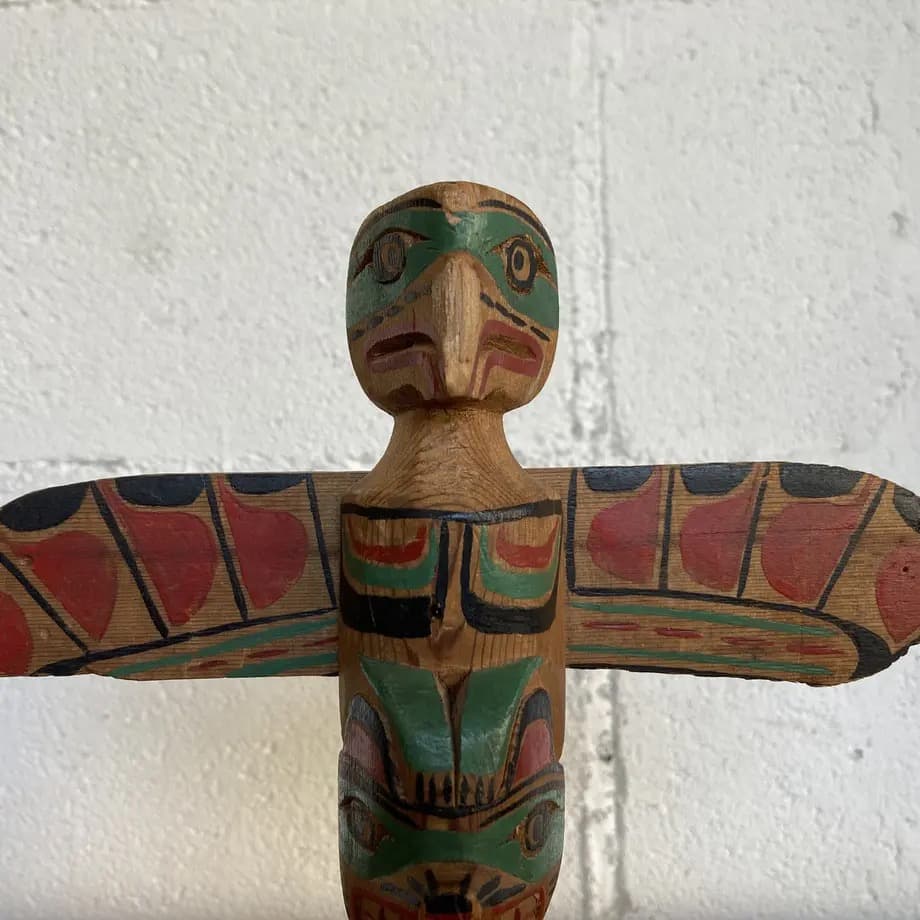 50年代　トーテムポール　アメリカ　ビンテージ