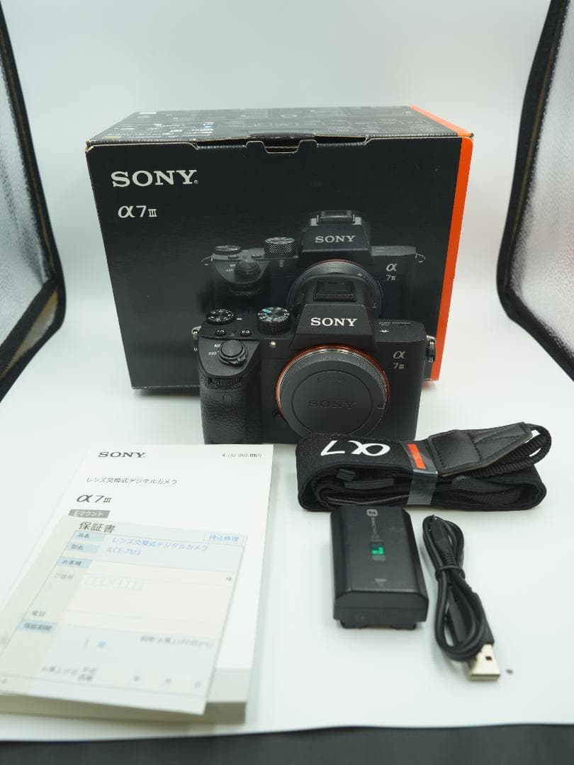 【美品】SONY α7III ILCE-7M3 ボディ