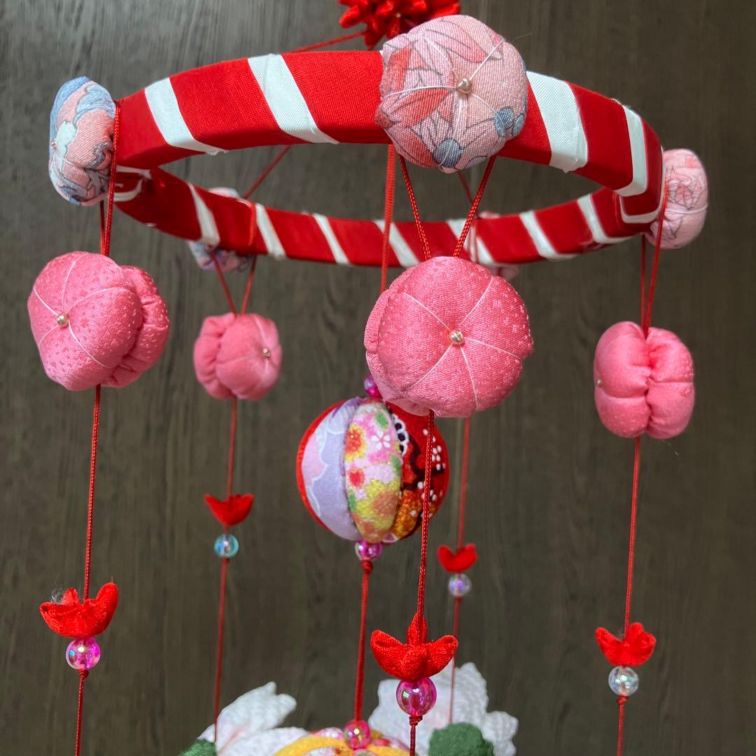 新作　105 さげもん吊るし飾り　初節句吊るし雛