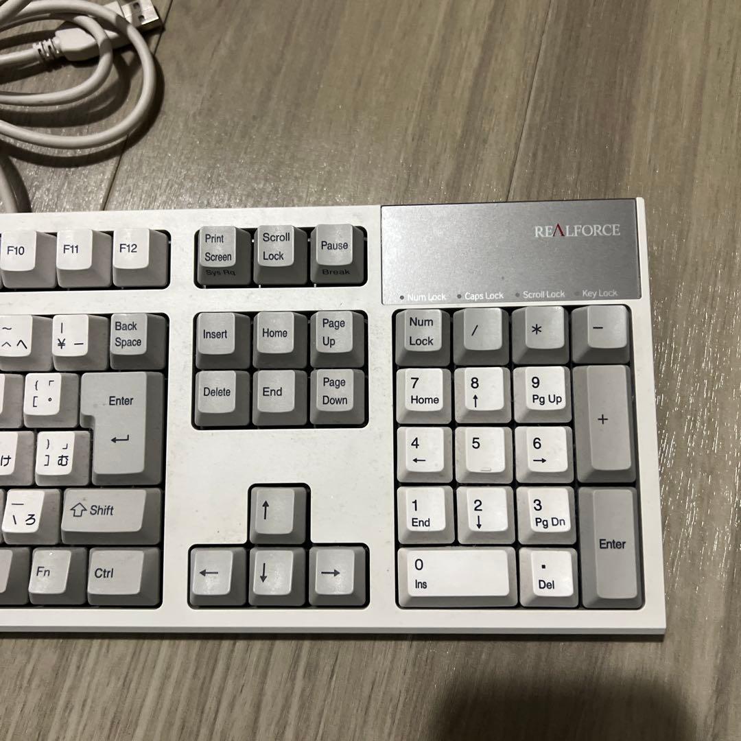 REALFORCE R2S-JPV-IV 日本語 キーボード 中古