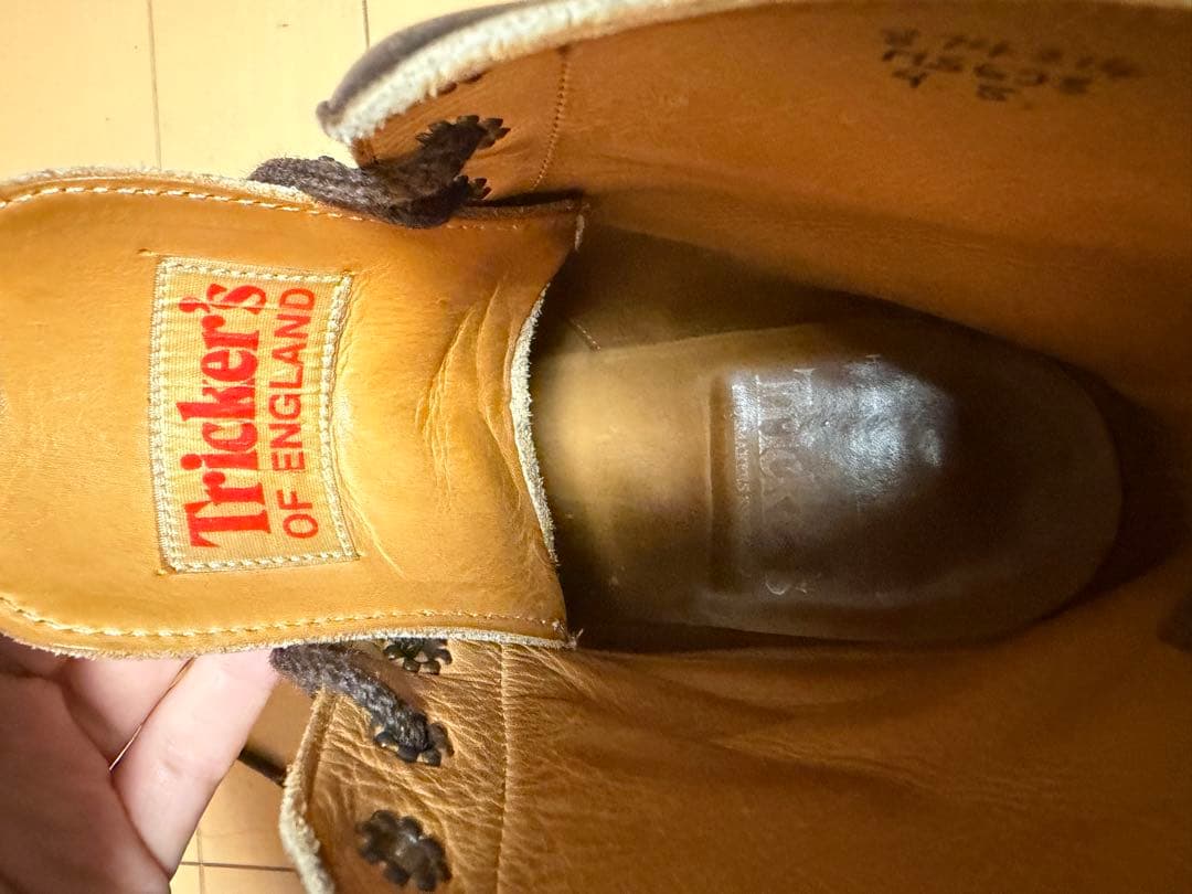 Trickers ブーツ ブラウン M5635 BURFORD UK9.5