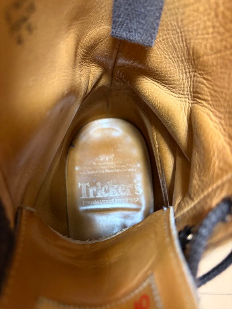 Trickers ブーツ ブラウン M5635 BURFORD UK9.5