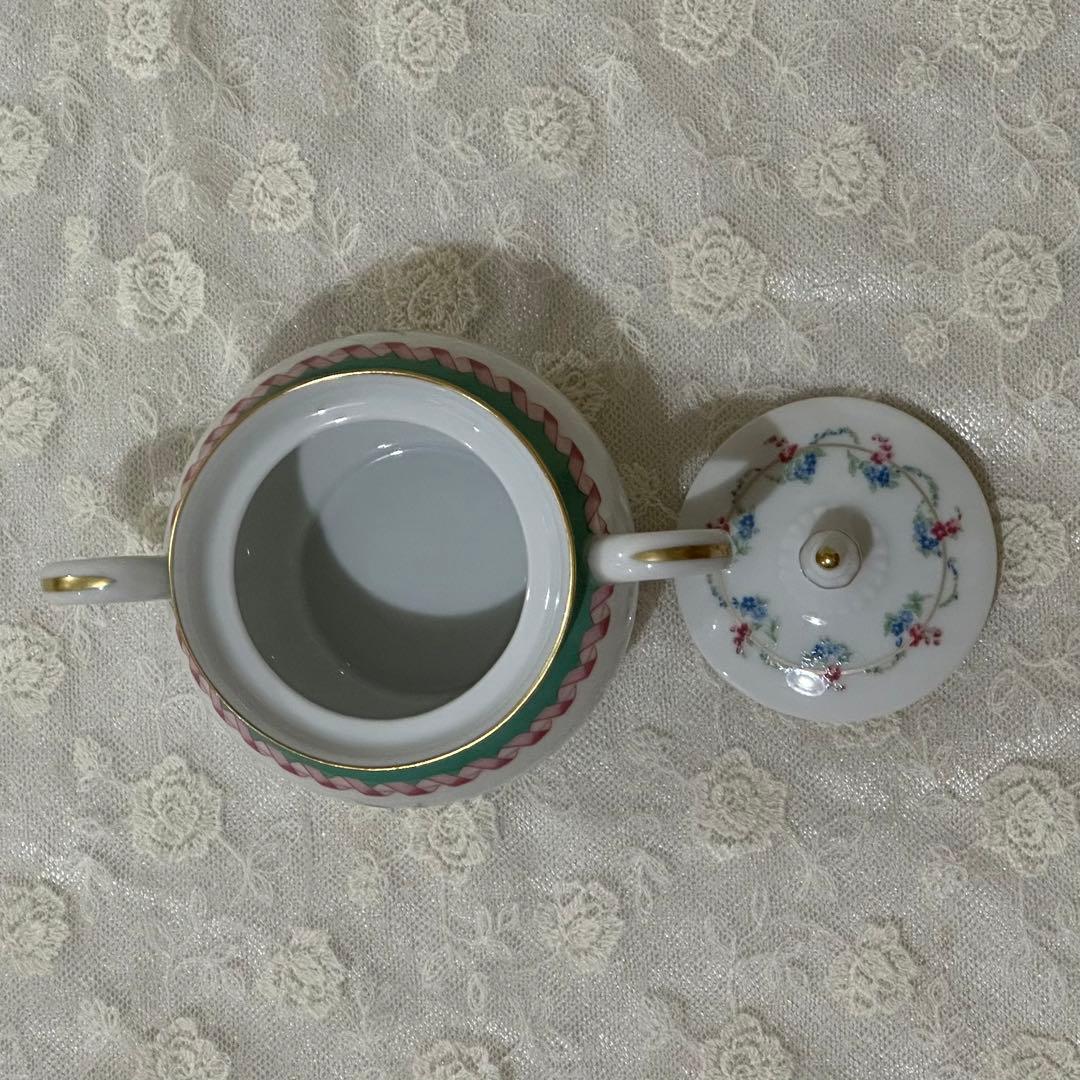 アビランド Haviland マリーアントワネット シュガーポット☆