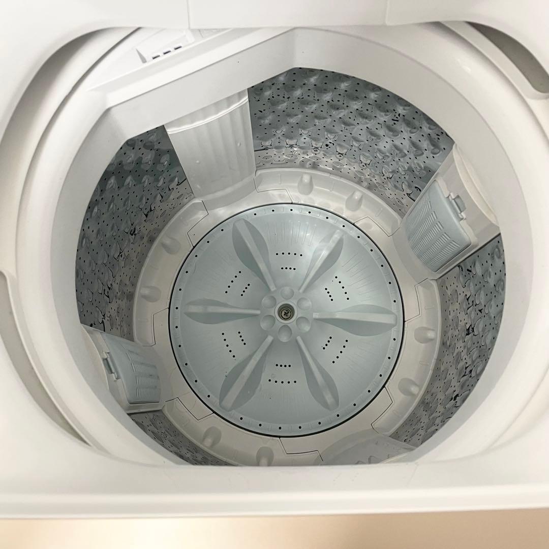 【良品】TOSHIBA 2025年製 全自動洗濯機 4.5kg ホワイト F