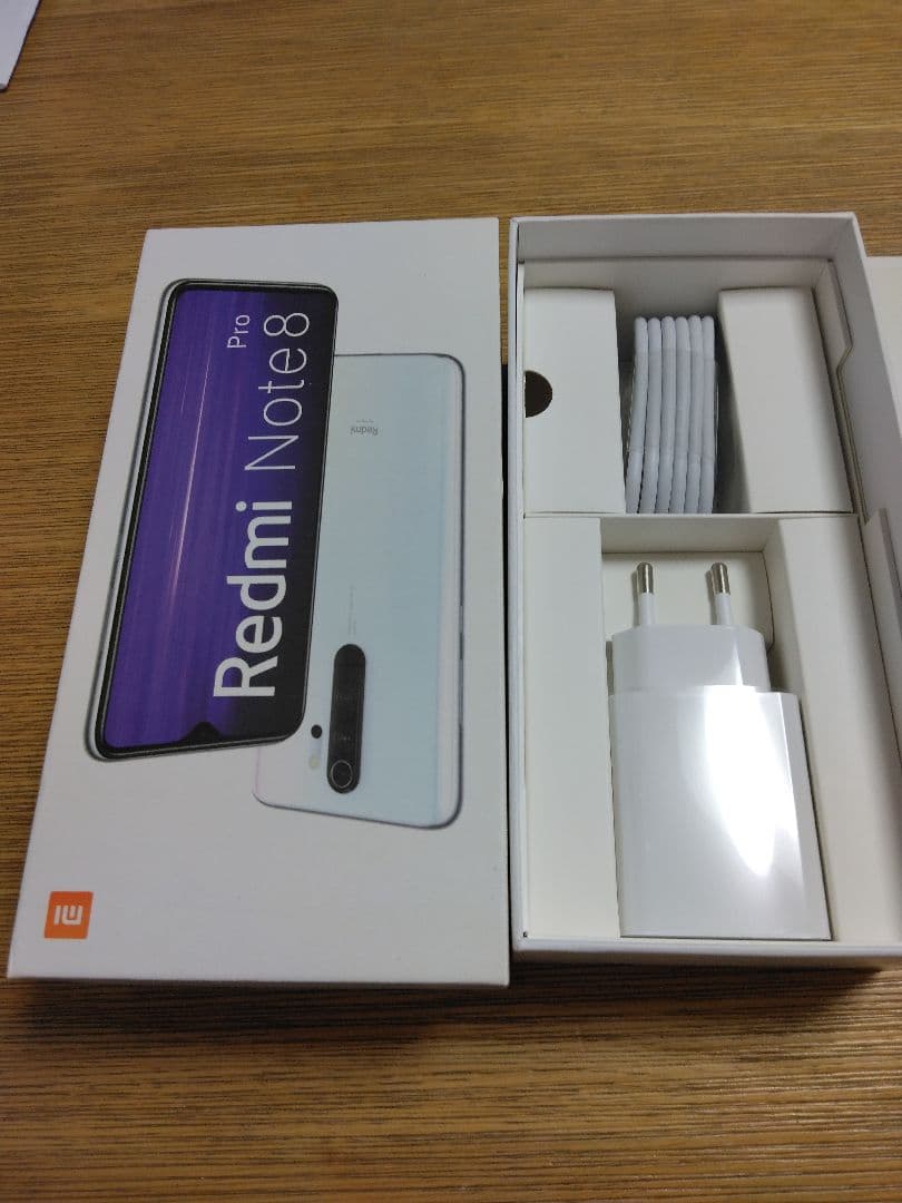 Xiaomi Redmi Note 8 pro 青 本体