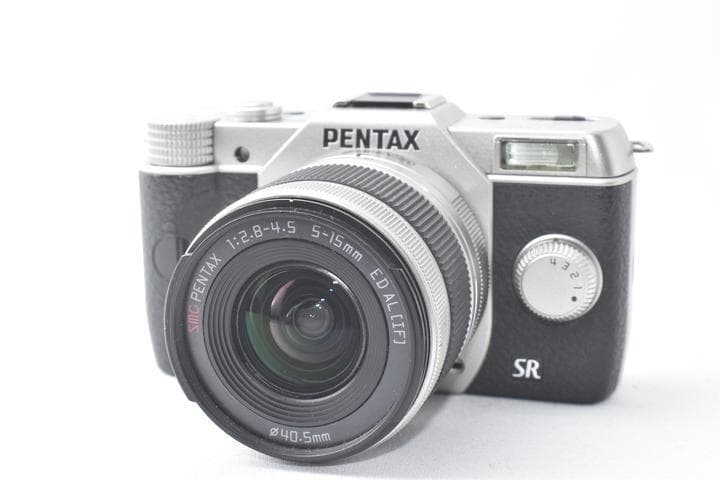 【美品】ペンタックス PENTAX Q10 シルバー レンズキット