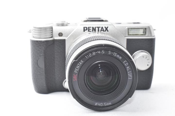 【美品】ペンタックス PENTAX Q10 シルバー レンズキット