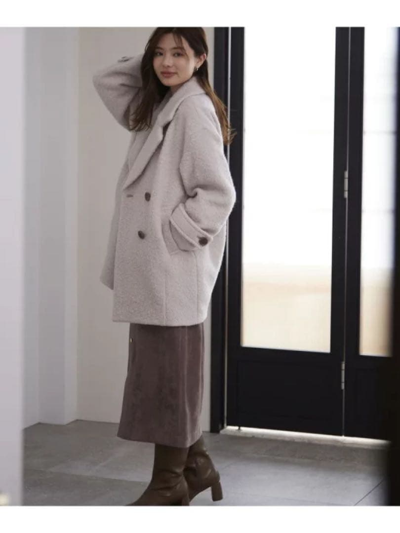☆PROPORTION BODY DRESSING コクーンループコート☆