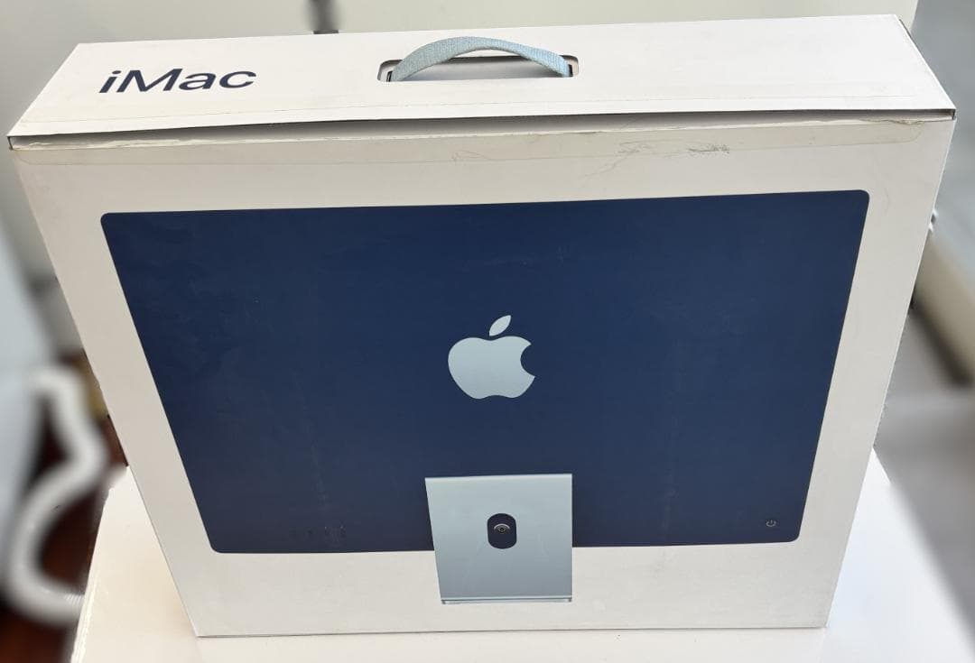 Apple iMac 4.5Kディスプレイモデル ブルー 箱あり 初期化済