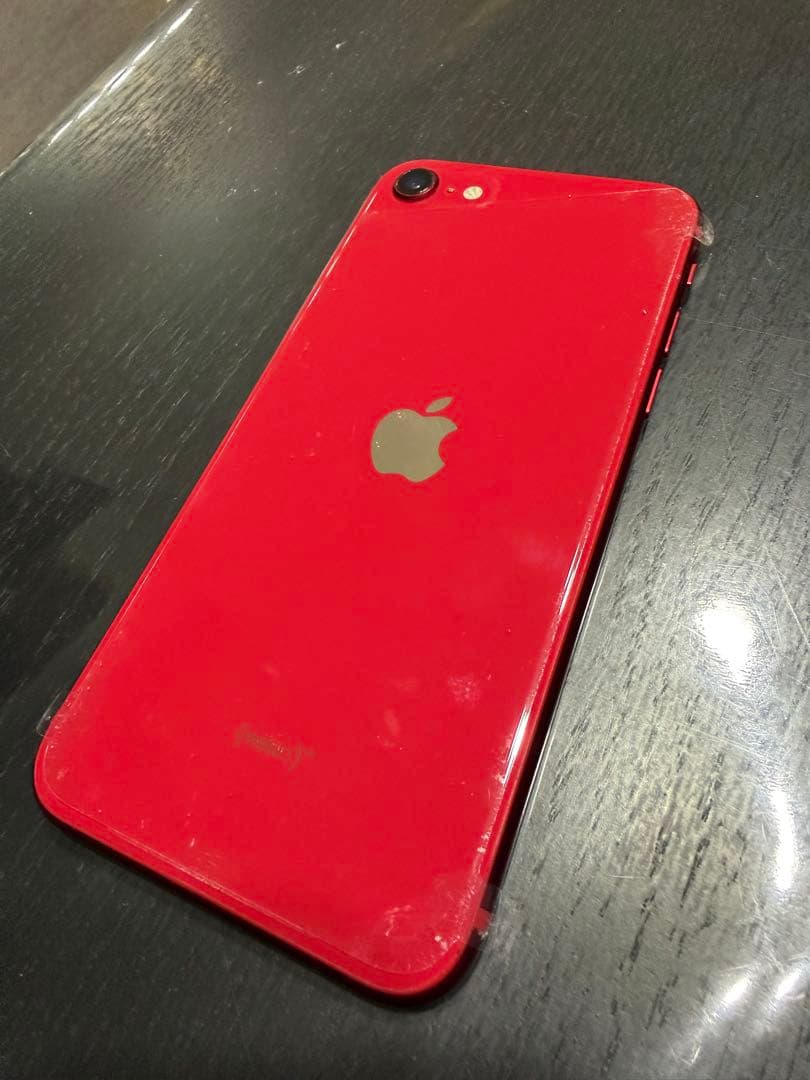 iPhone SE (第2世代) レッド　64GB 中古美品　未使用備品・箱付き