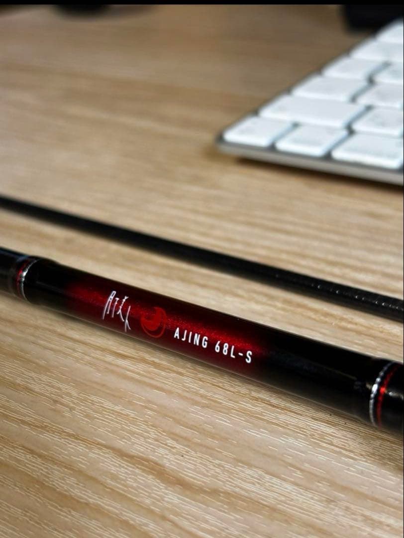 【使用少】ダイワ 月下美人　AJING 68L-S アジングロッド