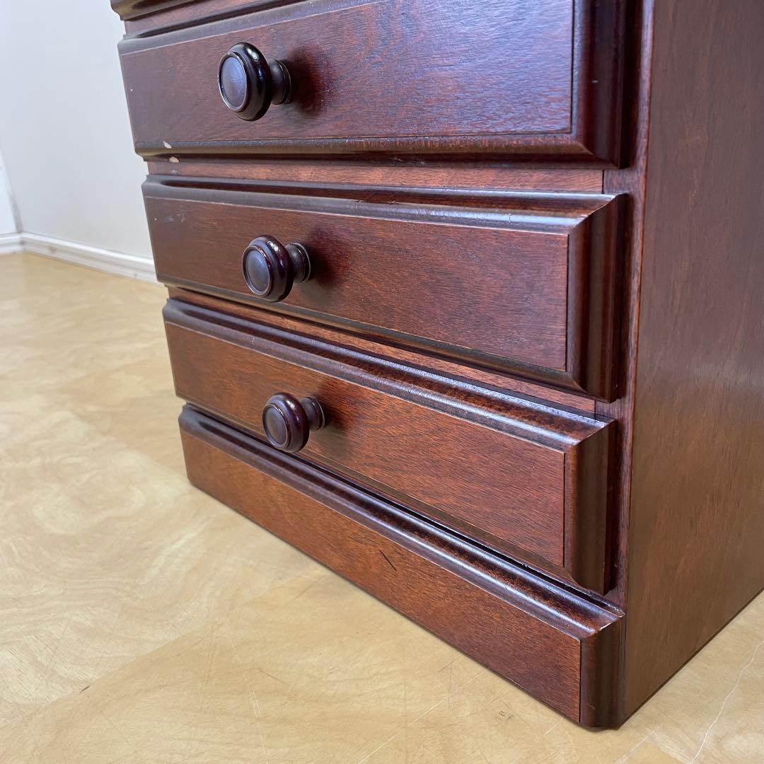 民芸家具 5段小引き出し 小物入れ チェスト ビンテージ アンティーク レトロ