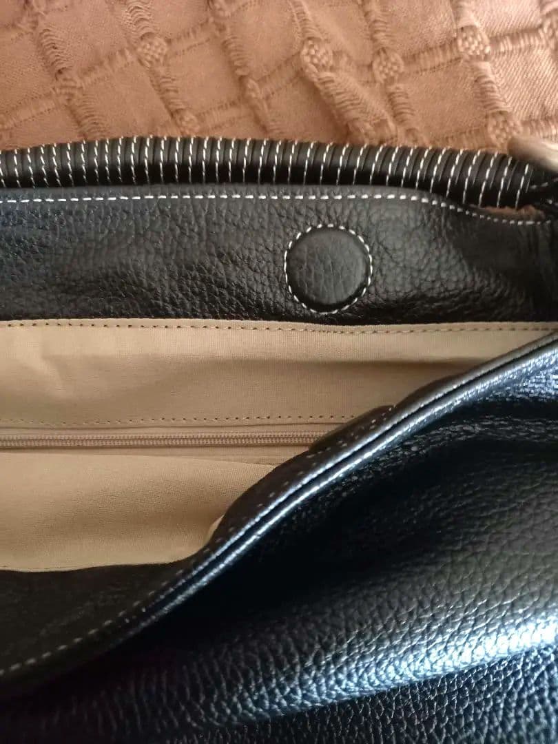 濱野皮革工藝　HAMANO　ショルダーバック　2way　濱野ロール　本革　黒