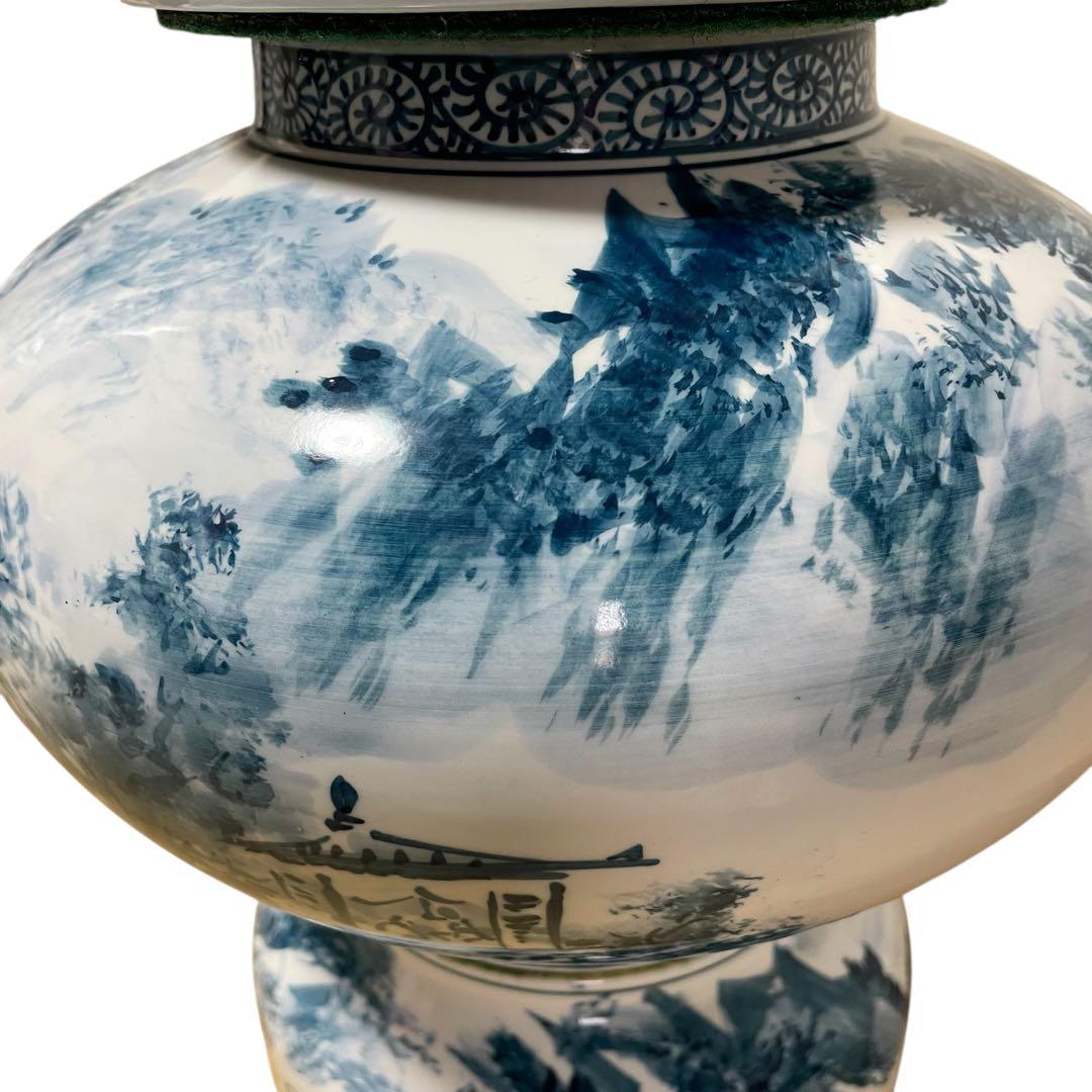 絶品！　有田焼 勝右衛門作 飾壺 沈香壺 骨董　陶器　美術品　芸術品　高級　和風